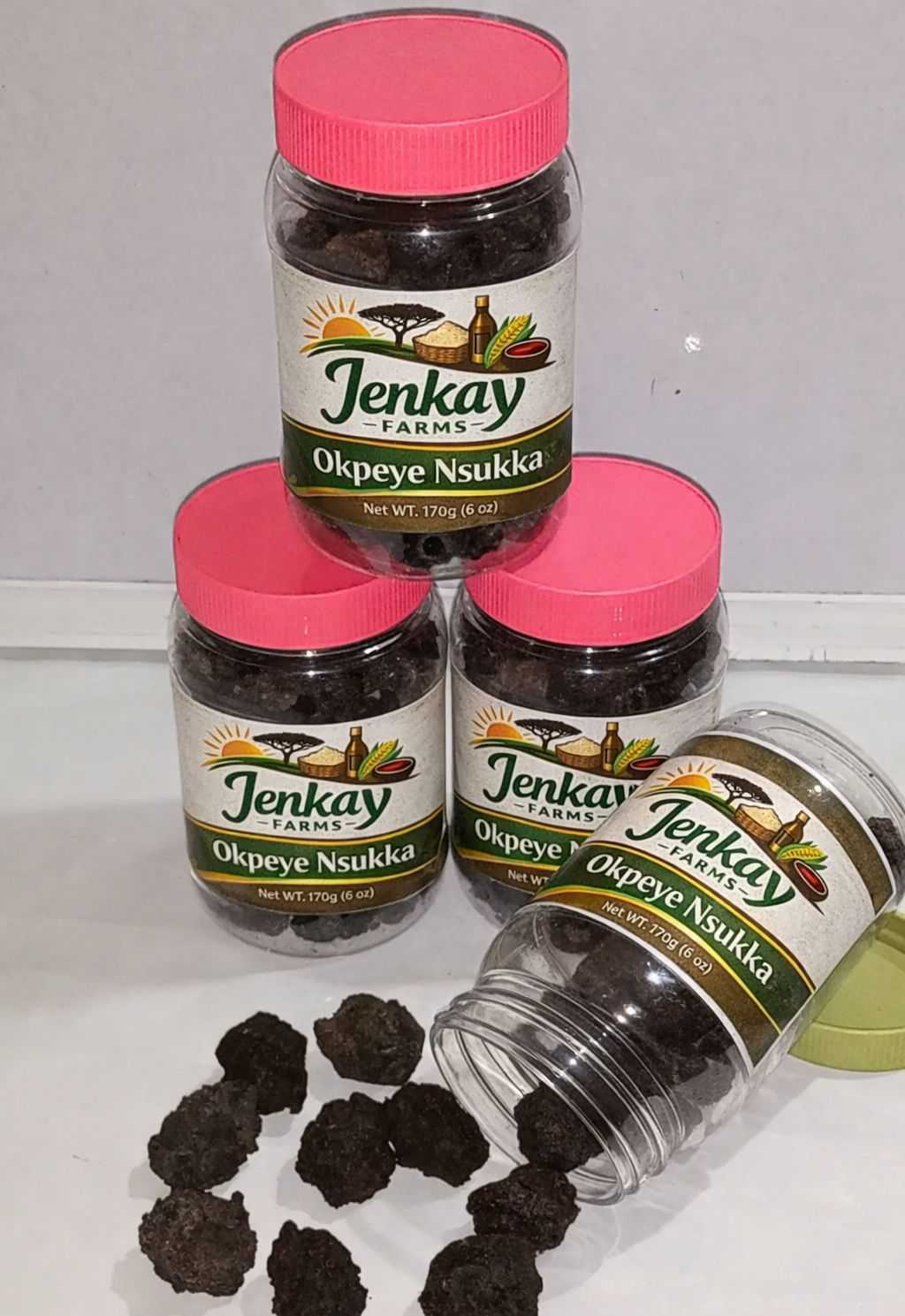 Okpeyi (blended locust beans)